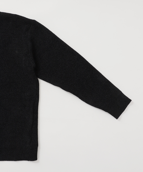 B.C STOCK（ベーセーストック）の「モールリブカーディガン（カーディガン/ボレロ・メンズ・ブラック/チャコールグレー/ネイビー/レッド・LARGE/MEDIUM）」の13枚目の写真