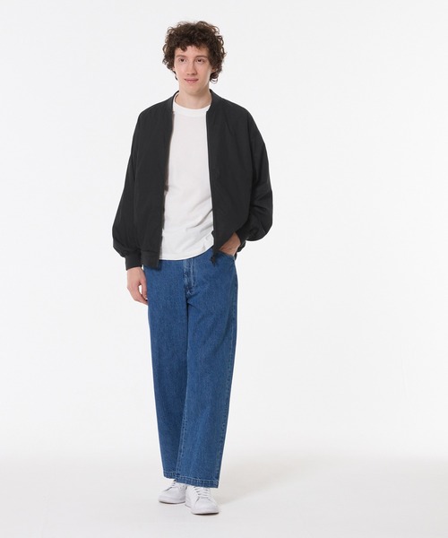 coca（coca）（コカ）の「ライトMA-1（MA-1・メンズ・ブラック/グレイッシュベージュ・L/M/XL）」の3枚目の写真