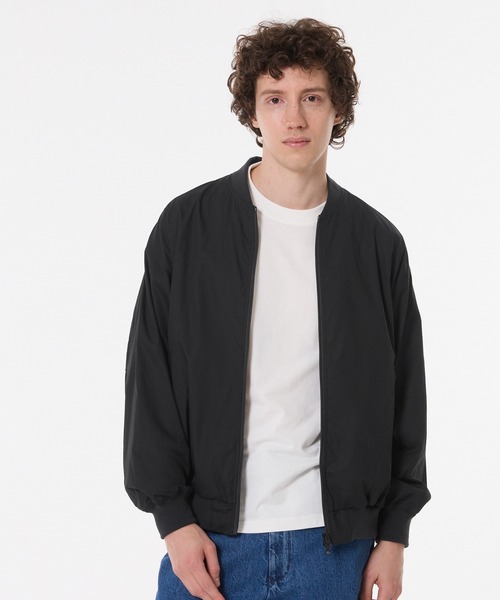 coca（coca）（コカ）の「ライトMA-1（MA-1・メンズ・ブラック/グレイッシュベージュ・L/M/XL）」の6枚目の写真