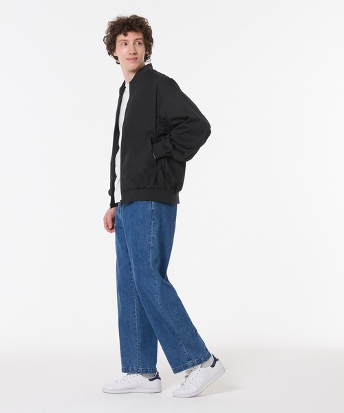 coca（coca）（コカ）の「ライトMA-1（MA-1・メンズ・ブラック/グレイッシュベージュ・L/M/XL）」の7枚目の写真