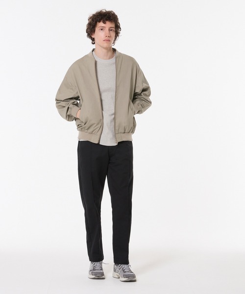 coca（coca）（コカ）の「ライトMA-1（MA-1・メンズ・ブラック/グレイッシュベージュ・L/M/XL）」の9枚目の写真