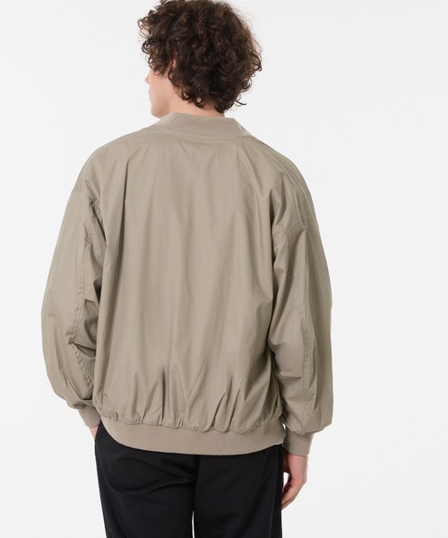 coca（coca）（コカ）の「ライトMA-1（MA-1・メンズ・ブラック/グレイッシュベージュ・L/M/XL）」の11枚目の写真