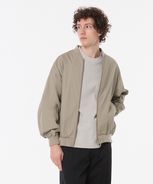 coca（coca）（コカ）の「ライトMA-1（MA-1・メンズ・ブラック/グレイッシュベージュ・L/M/XL）」の12枚目の写真