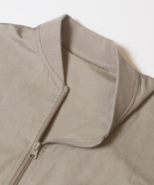 coca（coca）（コカ）の「ライトMA-1（MA-1・メンズ・ブラック/グレイッシュベージュ・L/M/XL）」の15枚目の写真