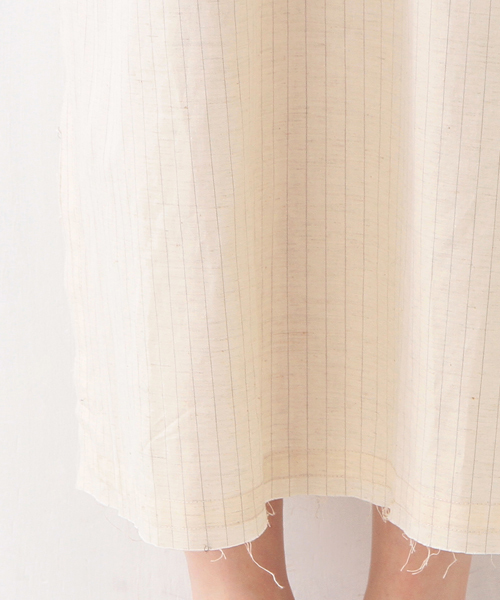 Ray BEAMS（レイビームス）の「RBS / バック ツイスト ロングワンピース（ワンピース・レディース・ブラック/ベージュ・ONE SIZE）」の4枚目の写真