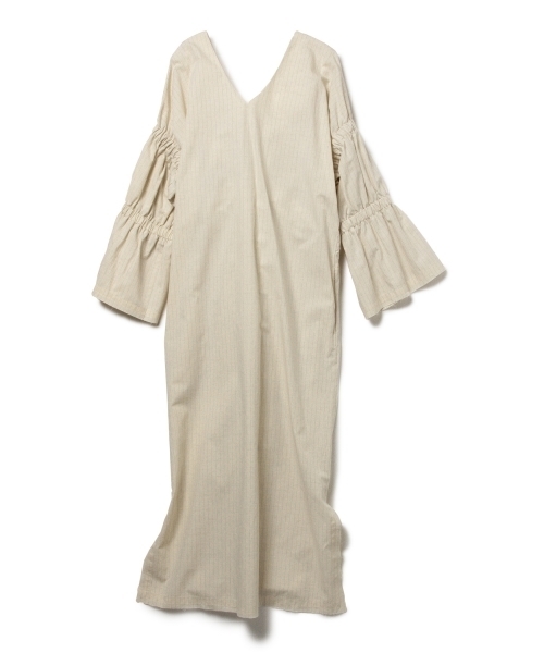 Ray BEAMS（レイビームス）の「RBS / バック ツイスト ロングワンピース（ワンピース・レディース・ブラック/ベージュ・ONE SIZE）」の17枚目の写真