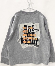 ZI-ON（ジーオン）の「バックプリント オーバーサイズ ロンT（Tシャツ/カットソー）」