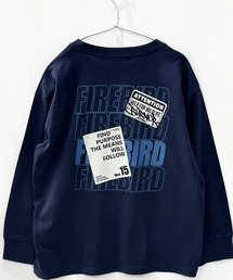 ZI-ON（ジーオン）の「バックプリント オーバーサイズ ロンT（Tシャツ/カットソー）」