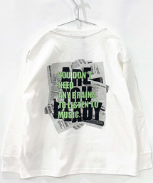 ZI-ON（ジーオン）の「バックプリント オーバーサイズ ロンT（Tシャツ/カットソー）」