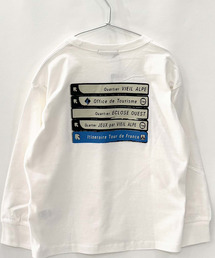 ZI-ON（ジーオン）の「バックプリント オーバーサイズ ロンT（Tシャツ/カットソー）」