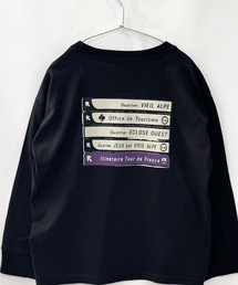 ZI-ON（ジーオン）の「バックプリント オーバーサイズ ロンT（Tシャツ/カットソー）」