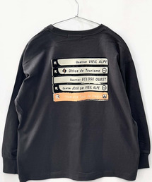 ZI-ON（ジーオン）の「バックプリント オーバーサイズ ロンT（Tシャツ/カットソー）」