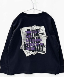 ZI-ON（ジーオン）の「バックプリント オーバーサイズ ロンT（Tシャツ/カットソー）」