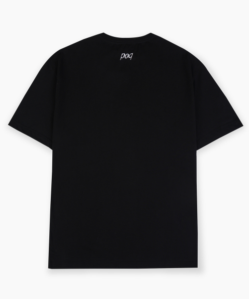 poq(ピーオーキュー)の「Tシャツ - 不完全(黒)(Tシャツ/カットソー・レディース・その他・1/2/3)」の2枚目の写真