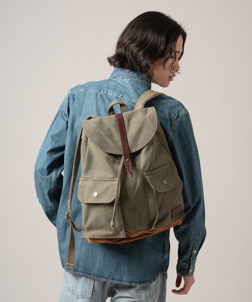 Levi's（リーバイス）の「Levi's/リーバイス バックパック（バックパック/リュック・メンズ・グリーン・OS）」の2枚目の写真