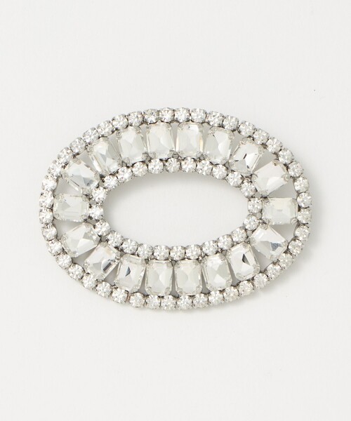 UNITED ARROWS（ユナイテッドアローズ）の「オーバル ブローチ（ブローチ/コサージュ・レディース・その他1・FREE）」の2枚目の写真