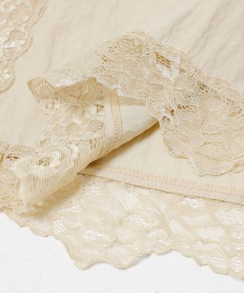 KBF（ケイビーエフ）の「ヴィンテージライクレースキャミソール（キャミソール・レディース・ブラウン/アイボリー/ベージュ・ONE）」の13枚目の写真