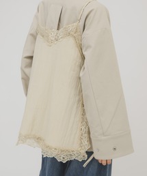 KBF | ヴィンテージライクレースキャミソール(キャミソール)