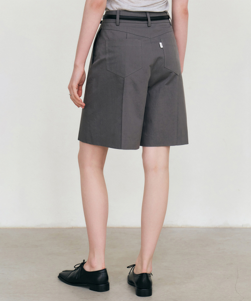 ARTID（アルティーダ）の「リネンセットアップバミューダパンツ_GREY（その他パンツ・レディース・グレー・S/M）」の3枚目の写真