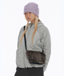 WELLBEING EXPRESS（ウェルビーイングエクスプレス）の「Fur Shoulder Bag Brown（トートバッグ）」