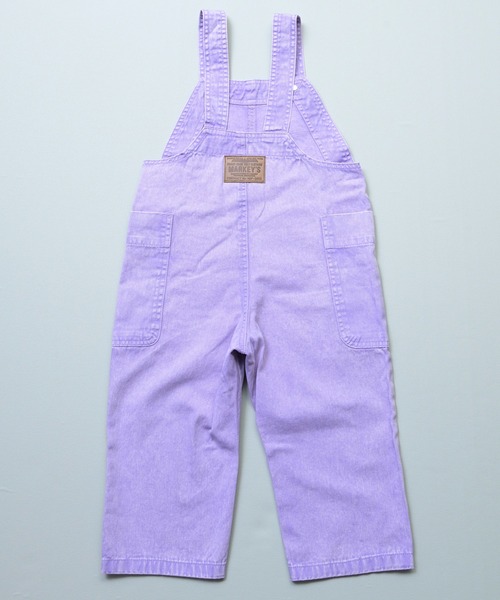 MARKEY'S（マーキーズ）の「ツイルオーバーオール（サロペット/オーバーオール・キッズ・ラベンダー/ミント/ブラウン・100/95/90/80/110/150/140/130/120）」の14枚目の写真