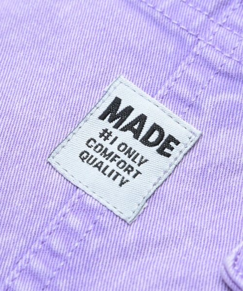 MARKEY'S（マーキーズ）の「ツイルオーバーオール（サロペット/オーバーオール・キッズ・ラベンダー/ミント/ブラウン・100/95/90/80/110/150/140/130/120）」の17枚目の写真
