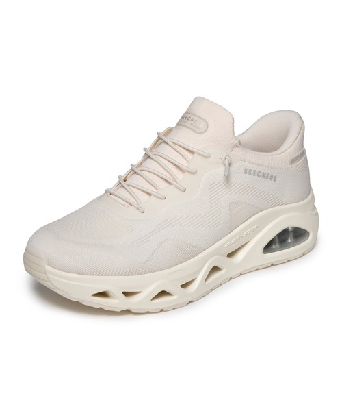 SKECHERS(スケッチャーズ)の「スケッチャーズ ハンズフリースリップインズ:ウノ グライドステップ - エア グライダーズ(スニーカー・レディース・ライトブルー/ピンク/ブラック/オフホワイト・23.5cm/24cm/23cm/24.5cm/25cm/22.5cm)」の9枚目の写真
