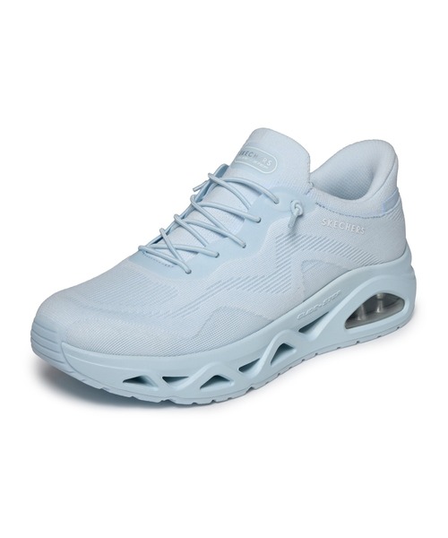 SKECHERS(スケッチャーズ)の「スケッチャーズ ハンズフリースリップインズ:ウノ グライドステップ - エア グライダーズ(スニーカー・レディース・ライトブルー/ピンク/ブラック/オフホワイト・23.5cm/24cm/23cm/24.5cm/25cm/22.5cm)」の19枚目の写真