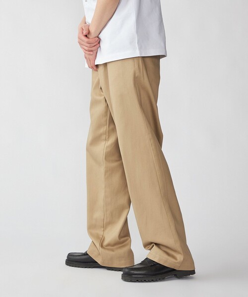 City Ambient Products（シティアンビエントプロダクツ）の「City Ambient Products: ストレート バギー チノ パンツ（チノパンツ・メンズ・ネイビー/ベージュ・LARGE/MEDIUM/SMALL）」の18枚目の写真