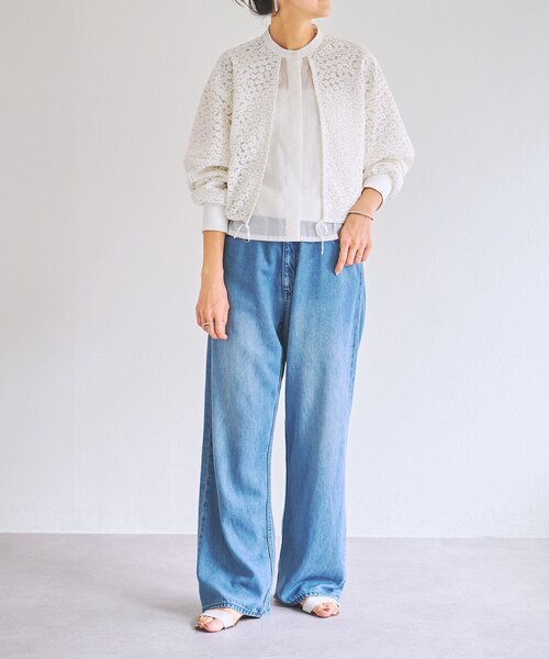 BEARDSLEY(ビアズリー)の「《HiROMITHiSTLE》マーガレットブラウス(シャツ/ブラウス・レディース・ホワイト/ブラック・FREE)」の10枚目の写真