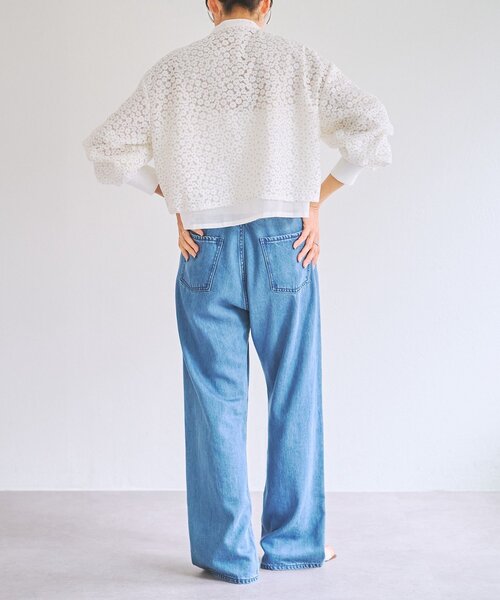 BEARDSLEY(ビアズリー)の「《HiROMITHiSTLE》マーガレットブラウス(シャツ/ブラウス・レディース・ホワイト/ブラック・FREE)」の11枚目の写真