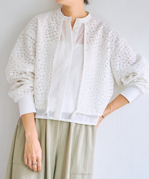 BEARDSLEY(ビアズリー)の「《HiROMITHiSTLE》マーガレットブラウス(シャツ/ブラウス・レディース・ホワイト/ブラック・FREE)」の15枚目の写真