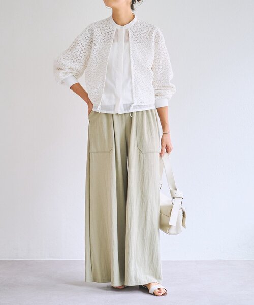 BEARDSLEY(ビアズリー)の「《HiROMITHiSTLE》マーガレットブラウス(シャツ/ブラウス・レディース・ホワイト/ブラック・FREE)」の17枚目の写真