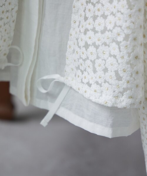 BEARDSLEY(ビアズリー)の「《HiROMITHiSTLE》マーガレットブラウス(シャツ/ブラウス・レディース・ホワイト/ブラック・FREE)」の20枚目の写真