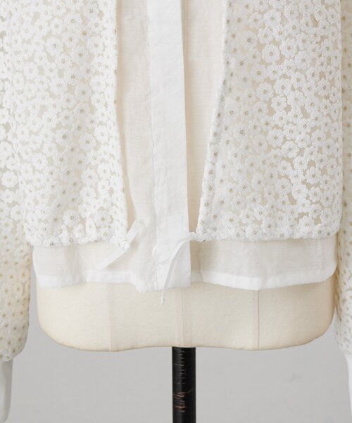 BEARDSLEY(ビアズリー)の「《HiROMITHiSTLE》マーガレットブラウス(シャツ/ブラウス・レディース・ブラック/ホワイト・FREE)」の5枚目の写真