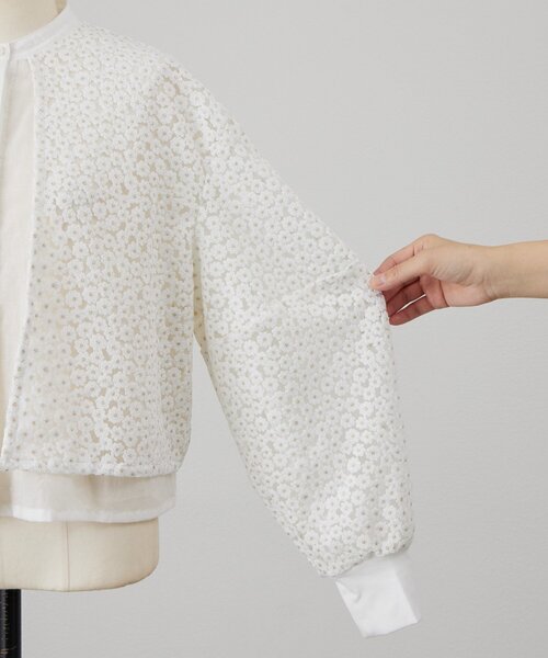 BEARDSLEY(ビアズリー)の「《HiROMITHiSTLE》マーガレットブラウス(シャツ/ブラウス・レディース・ブラック/ホワイト・FREE)」の8枚目の写真