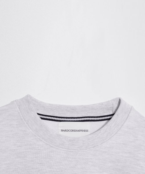 HARDCORE HAPPINESS(ハードコアハピネス)の「ROUND COMBINATION SWEATSHIRT_MELANGE GREY(スウェット・レディース・その他・FREE)」の5枚目の写真