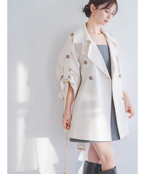 SNIDEL（スナイデル）の「ベアミニワンピース（ワンピース・レディース・カーキ/ブラック/グレー・1/0）」の11枚目の写真