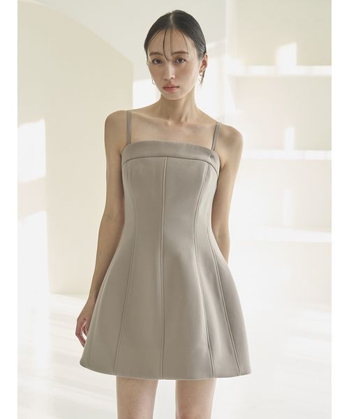 SNIDEL（スナイデル）の「ベアミニワンピース（ワンピース・レディース・カーキ/ブラック/グレー・1/0）」の12枚目の写真