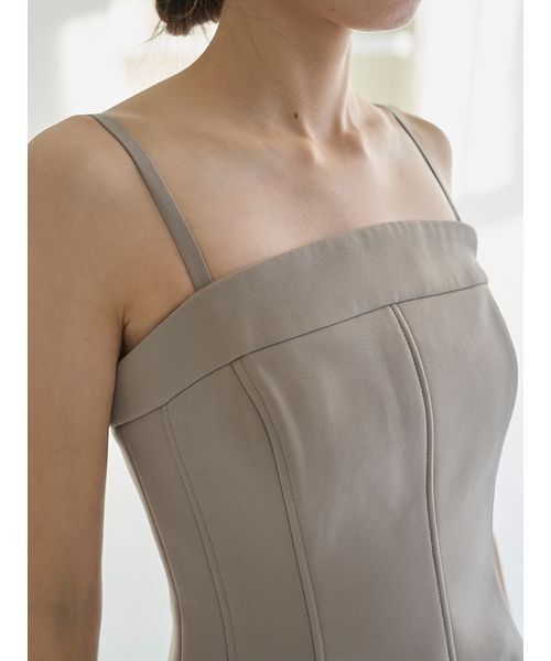 SNIDEL（スナイデル）の「ベアミニワンピース（ワンピース・レディース・カーキ/ブラック/グレー・1/0）」の16枚目の写真