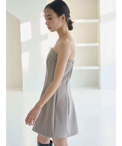 SNIDEL（スナイデル）の「ベアミニワンピース（ワンピース・レディース・カーキ/ブラック/グレー・1/0）」の21枚目の写真