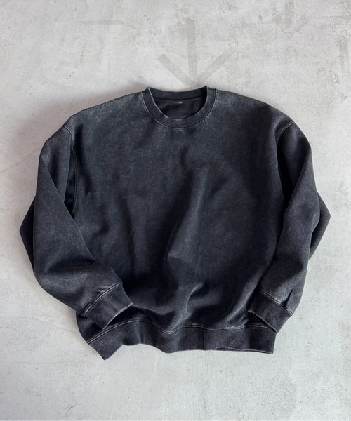 Pigment Dyed Sweat Shirt / ピグメントスウェットシャツ（スウェット