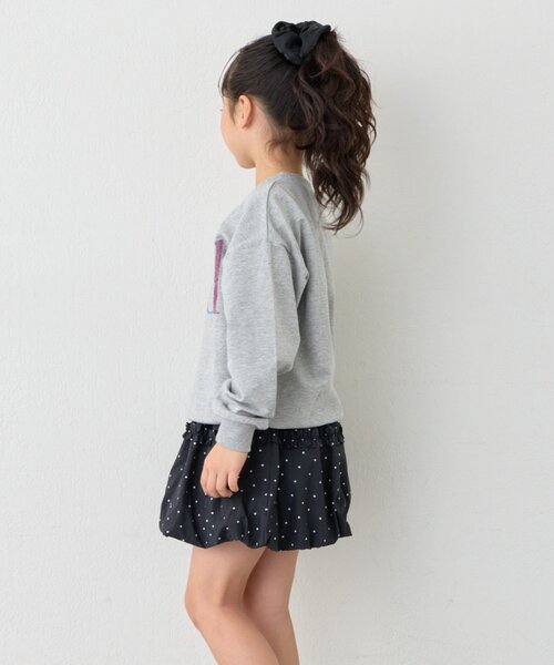 CIAOPANIC TYPY(チャオパニックティピー)の「【KIDS】ロンT感覚で着れる!ロゴオーバースウェット《ジュニアサイズあり》(Tシャツ/カットソー・キッズ・サックスブルー/グレー/ネイビー/イエロー・LARGE/X-LARGE/XX-LARGE/SMALL/MEDIUM)」の11枚目の写真