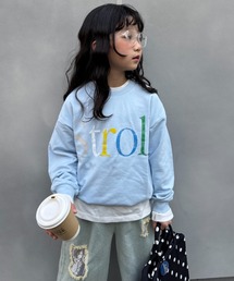 CIAOPANIC TYPY（チャオパニックティピー）の「【KIDS】ロンT感覚で着れる！ロゴオーバースウェット《ジュニアサイズあり》（Tシャツ/カットソー）」