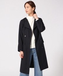 GLOBAL WORK | ノーカラー2WAYトレンチ/708348(トレンチコート)