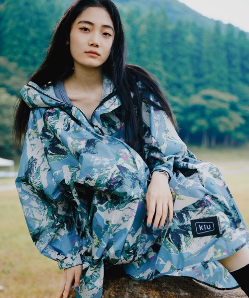 FUJI ROCK FESTIVAL'26 × KiU】キウスタンダードレインポンチョ