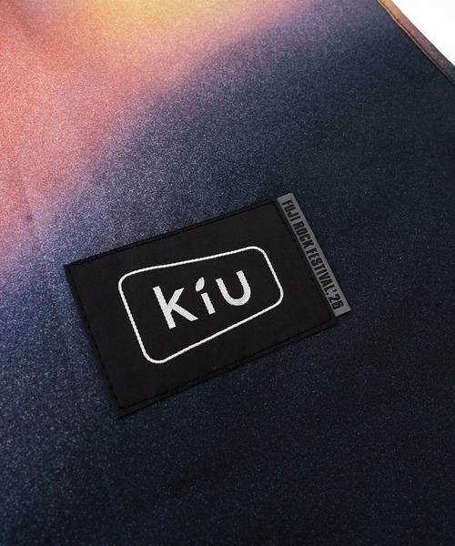 KiU(キウ)の「【FUJI ROCK FESTIVAL‘26 × KiU】キウスタンダードレインポンチョ(レインコート/ポンチョ・メンズ・ブラック系その他/ブルー系その他・FREE)」の21枚目の写真