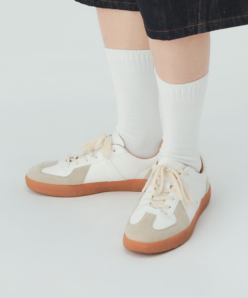BEAMS HEART(ビームスハート)の「ミリタリー トレーナー(スニーカー・メンズ・ブラック/ホワイト・25.5cm/26.5cm/27.5cm)」の12枚目の写真