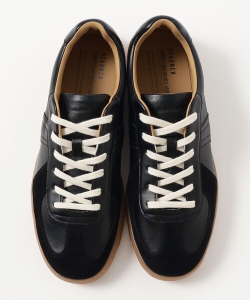 BEAMS HEART(ビームスハート)の「ミリタリー トレーナー(スニーカー・メンズ・ブラック/ホワイト・25.5cm/26.5cm/27.5cm)」の9枚目の写真