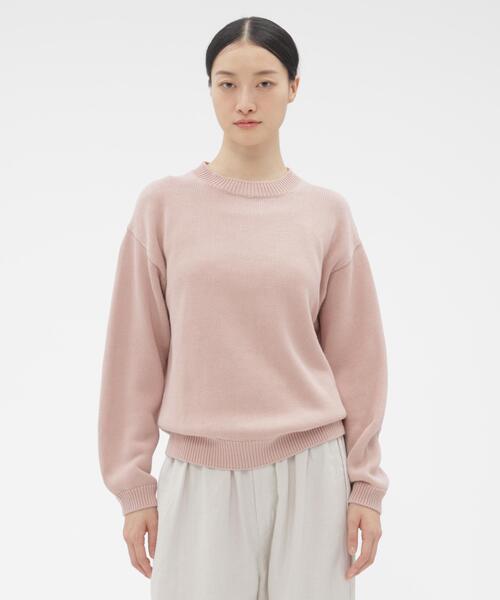 セール】HIGH TWIST COTTON LINEN（ニット/セーター）｜MARGARET